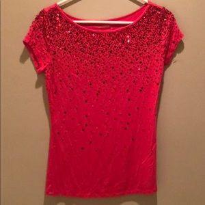Cute sequins tank top